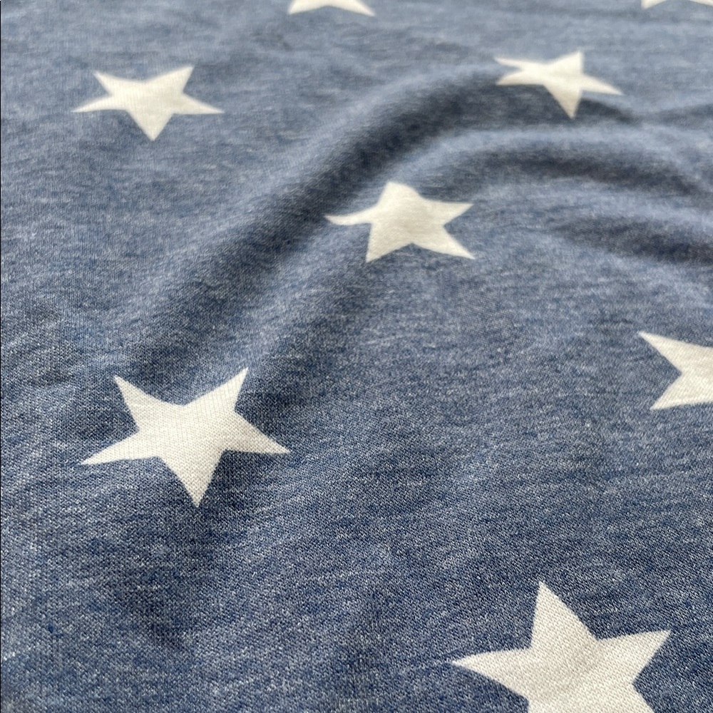 Blue Star Print Long Sleeve Top - Picture 3 of 7